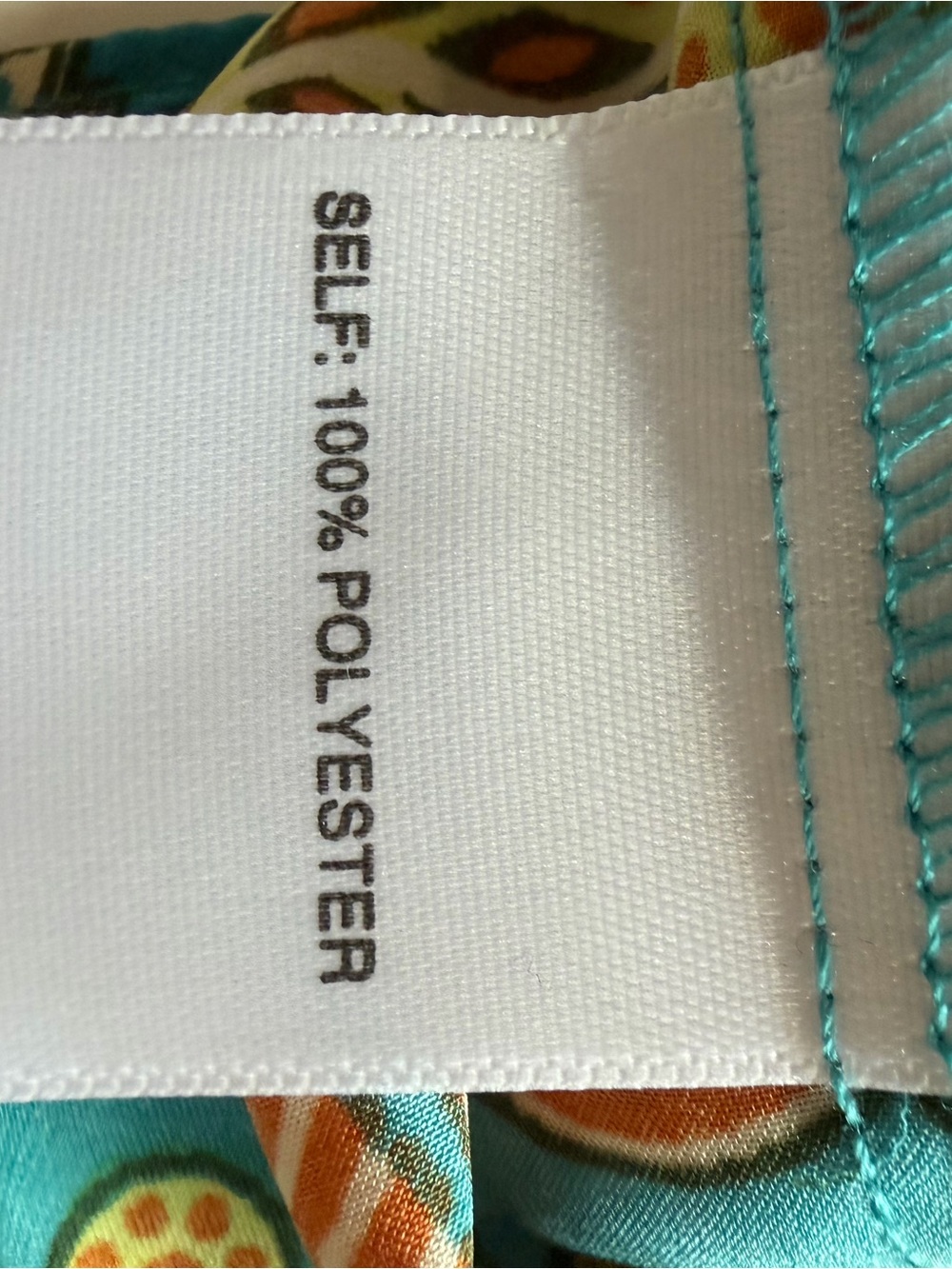 Rose & Olive Teal Floral Puff-Sleeve Blouse - Picture 5 of 5